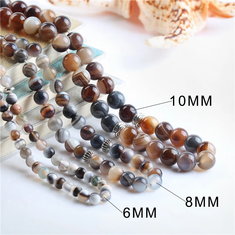 LOSHEREN оптовая продажа с фабрики натуральные Агаты мусульманские четки Tasbih