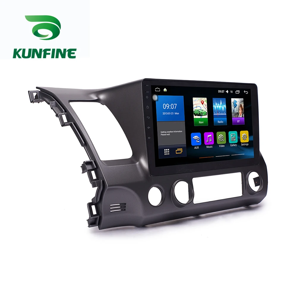 Восьмиядерный 1024*600 Android 8 1 автомобильный DVD GPS навигационный плеер Deckless стерео для
