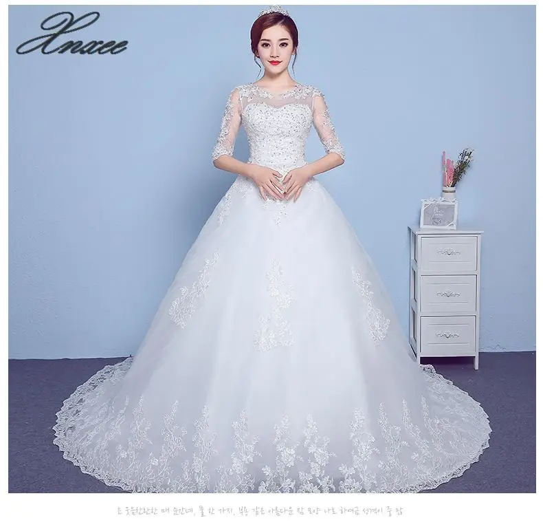 

Xnxee 2020 lace flower Sweetheart White Ivory Fashion Sexy Dresses for brides plus size maxi size 2-26W
