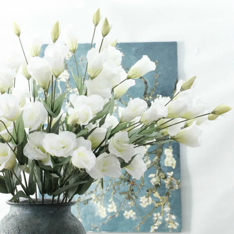 Моделирование 7 главы Platycodon grandiflorum Искусственные цветы китайские колокольчик