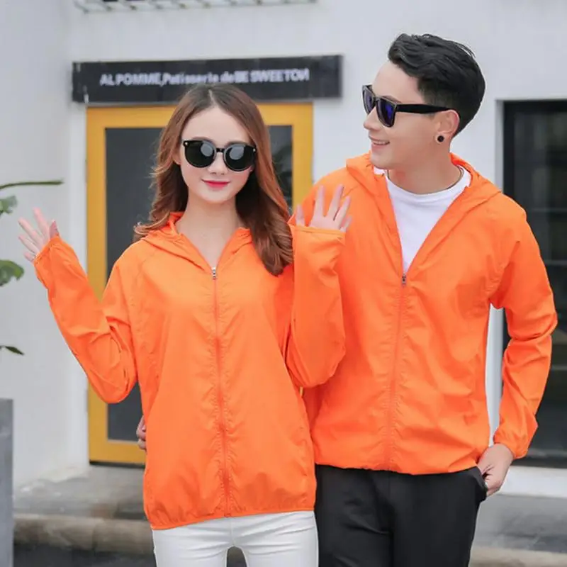 Мужские и женские быстросохнущие походные куртки Солнцезащитная одежда