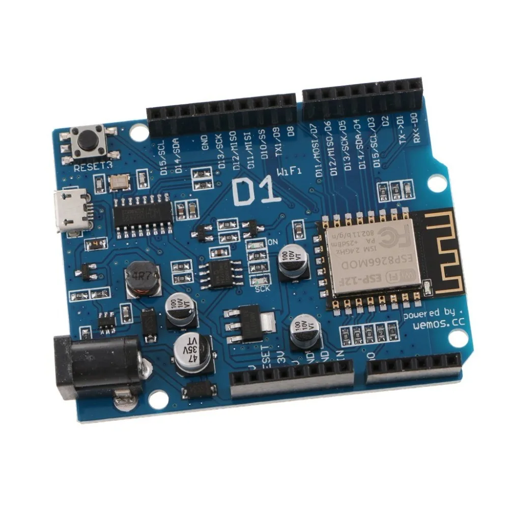 Плата разработки WeMos D1 CH340 CH340G Wi Fi ESP8266 Φ модуль для Arduino IDE UNO R3 Micro USB ONE 3 В 5 в 1A