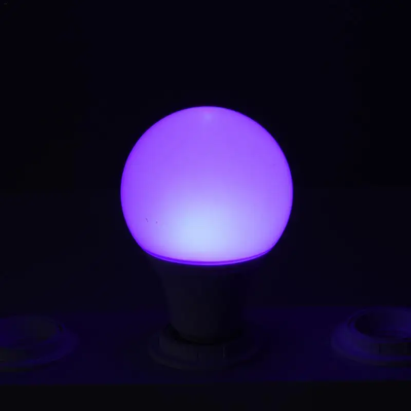 Пластиковая алюминиевая RGB лампа E27 3 Вт 5 10 с дистанционным управлением 85 262
