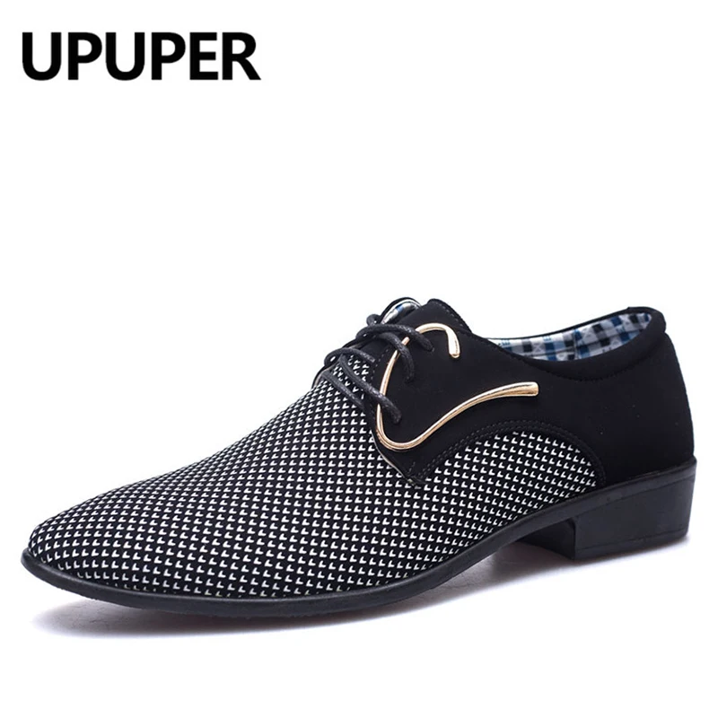 UPUPER/Мужские модельные туфли самые дешевые модные мужские туфли-оксфорды на