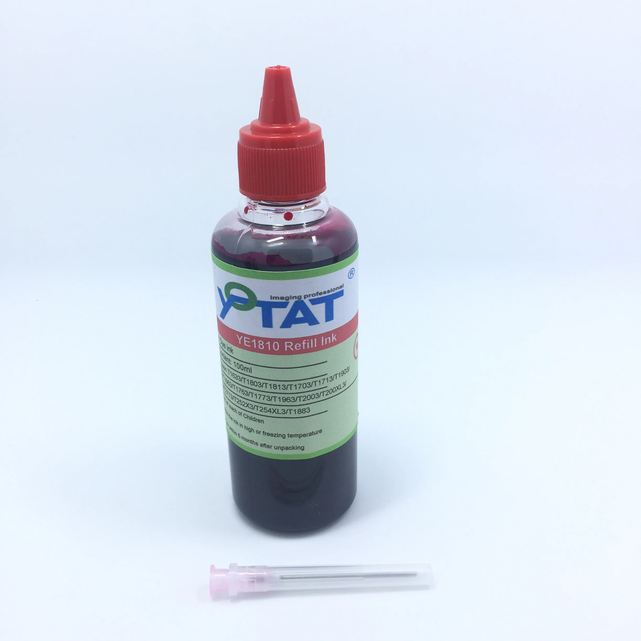 Чернила YOTAT 100 мл для заправки совместимые с Epson T1631 T1801 T1811 T1701 T1711 T1901 T1911 T830 T1981 T1661