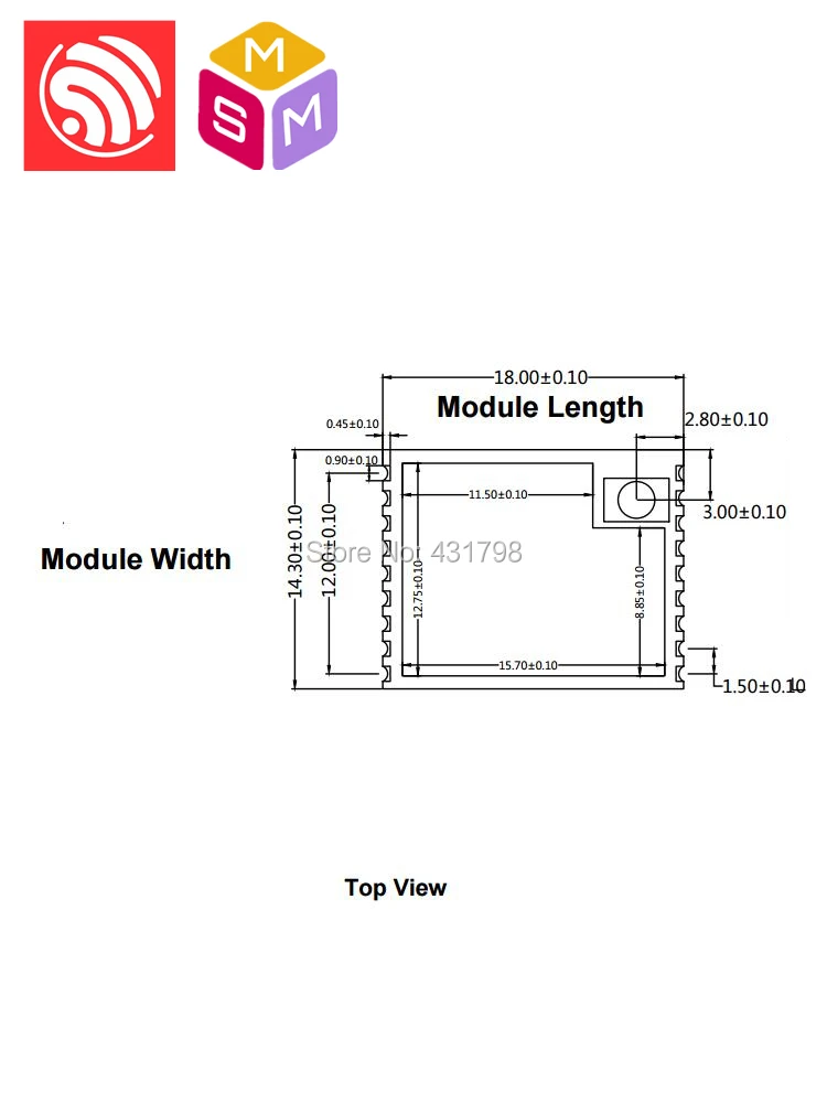AIOT espressoc SiF ESP8266 WiFi модуль ESP WROOM 02U International Edition Автоматизация