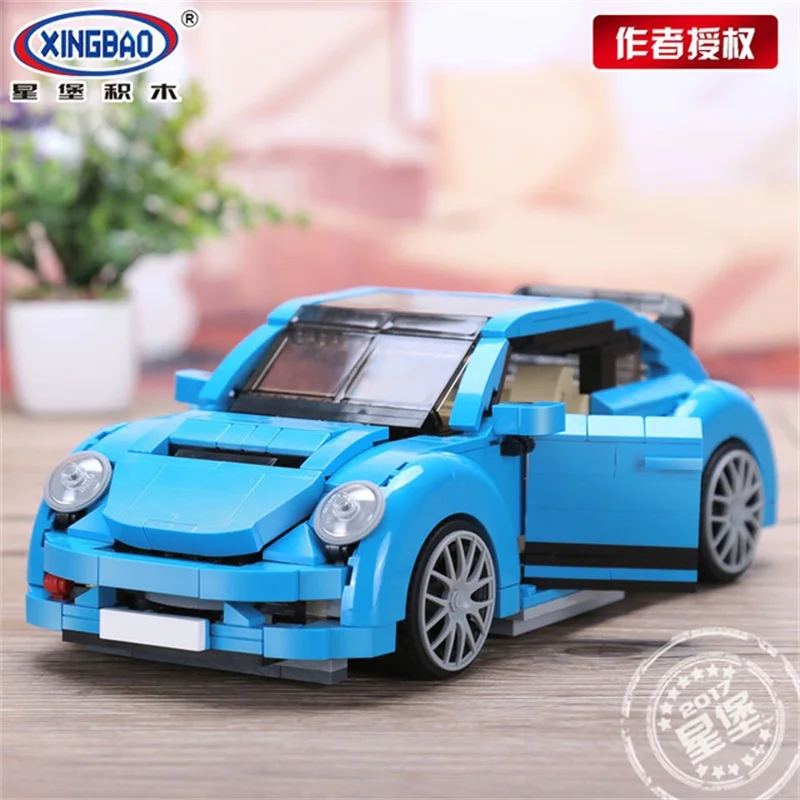 Строительные блоки модель автомобиля 944 шт. кирпич Brinquedos мальчик Подарки