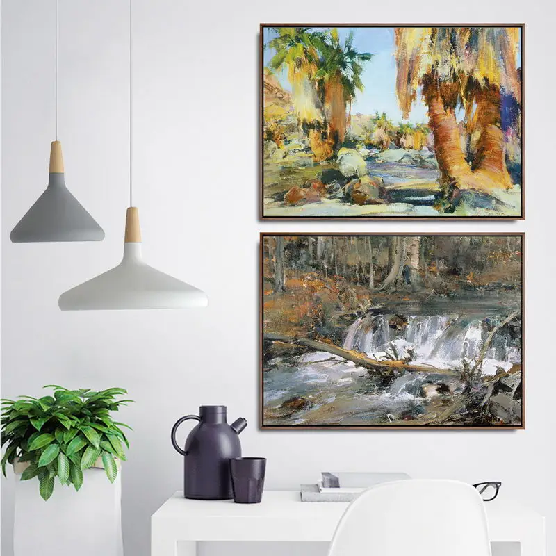 Домашний декор художественные настенные картины для гостиной постер печать на