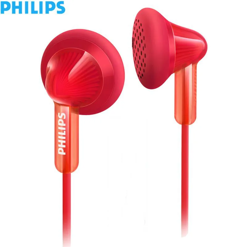 Оригинальные наушники вкладыши Philips SHE3010 3 5 мм с микрофоном Спортивная гарнитура
