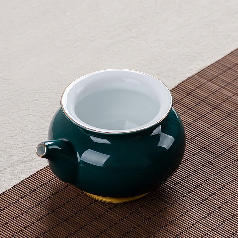 240 мл керамический фарфор Jingdezhen ярмарка чашка ручной работы Золотая граница