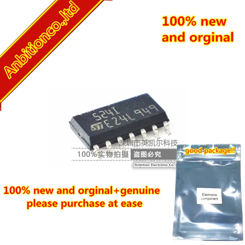 

10 шт., 100% новые и оригинальные модели ts524rtd SOP14 524I