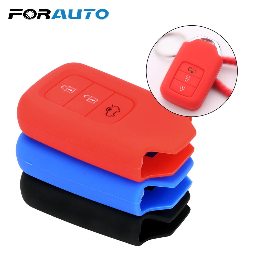 Силиконовый резиновый чехол для ключа автомобиля дистанционного 3 кнопки Honda Civic