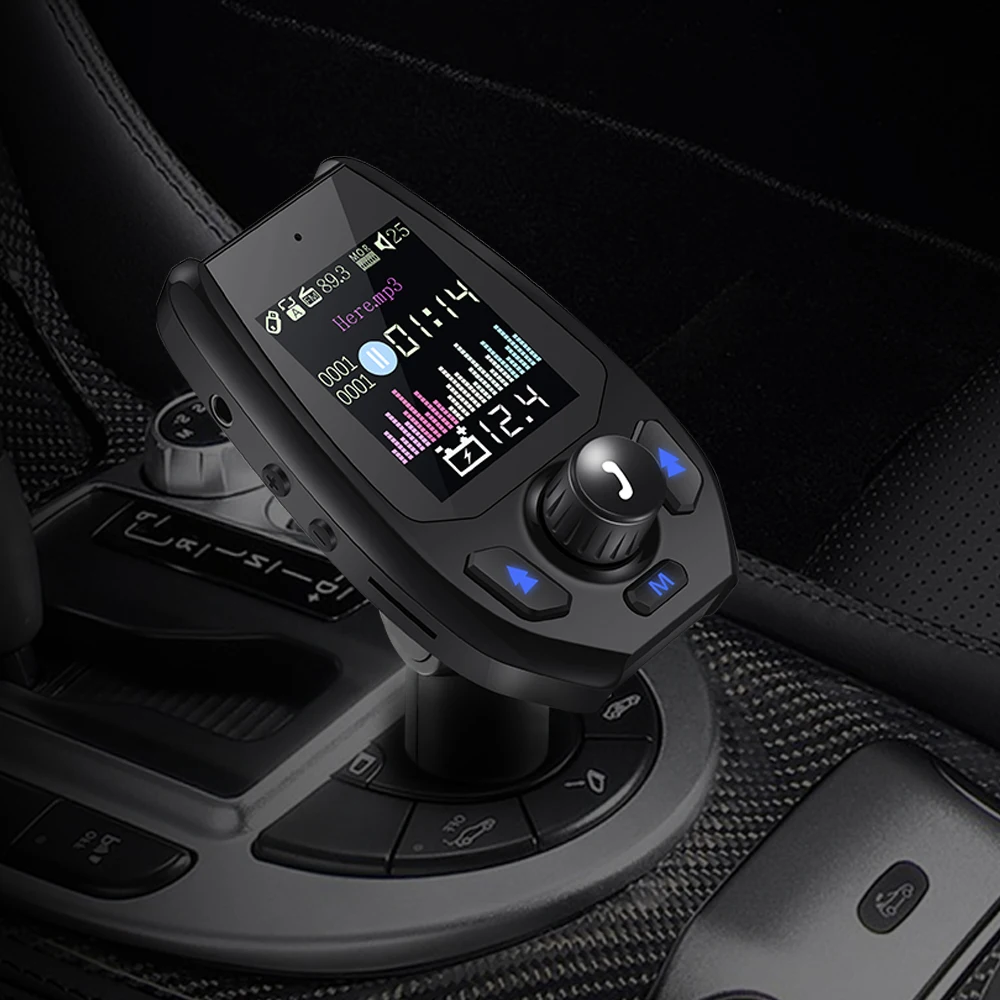3.1A Быстрая зарядка Bluetooth автомобильный комплект аудио mp3 плеер с зарядкой двойной