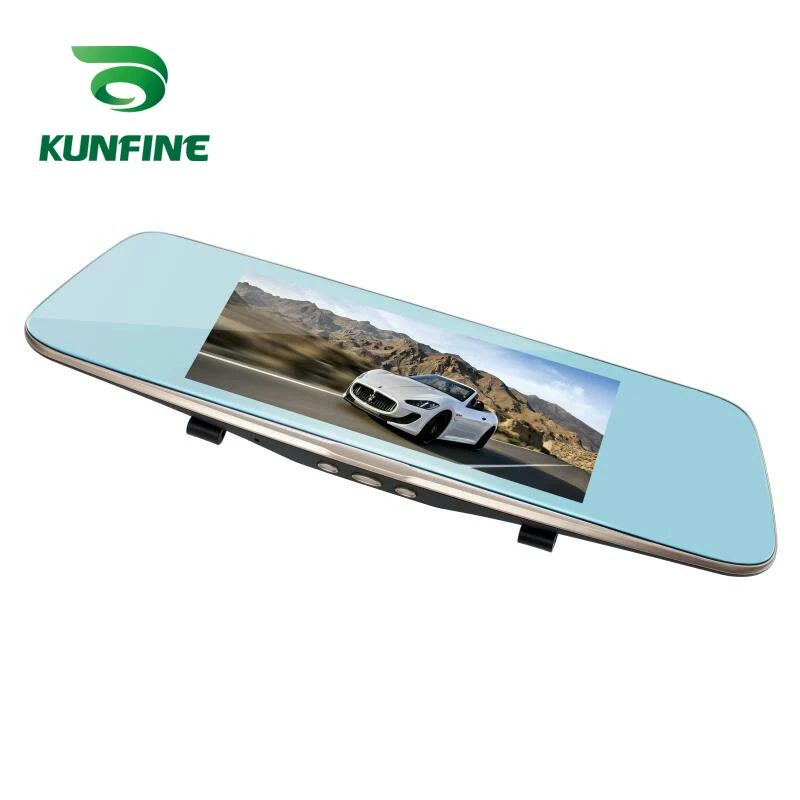 Автомобильный видеорегистратор KUNFINE автомобильная зеркальная камера 10 дюймов с