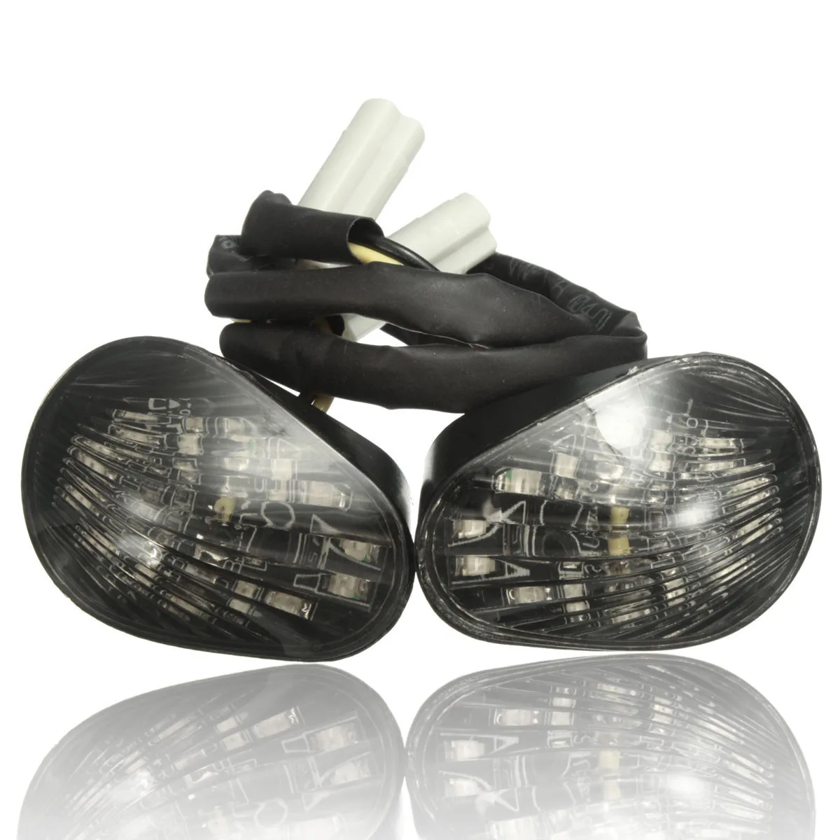 CARCHET 2 Pieces/Set Turn signal Motorcycle Lighting Accessories For Yamaha YZF R1 R6 R6S 14 LED Signal Lights |