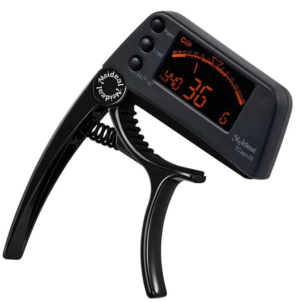 Meideal 2 в 1 приспособление для быстрой смены каподастра ключ Guitarra Capos тюнер