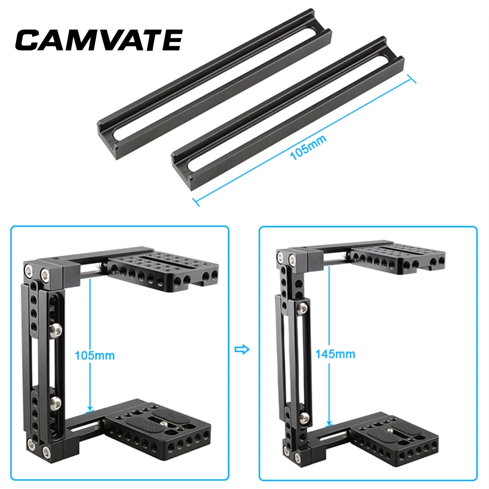 Клетка CAMVATE для камеры Canon 60D 80D 5D MarkIII 7D 5DS 5DSR 50D 40D EOS 30D 6D Nikon D7100 DF D7200 D300S d610