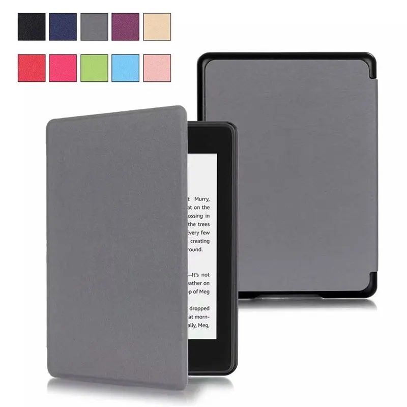 Повседневный защитный чехол из искусственной кожи для нового Kindle Paperwhite 2018|Чехлы