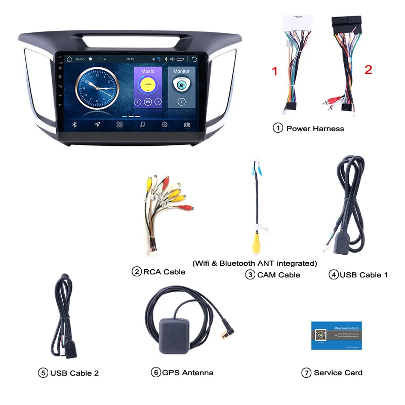 Автомобильная Мультимедийная система для Hyundai IX25 10 1-8 1 2014 дюйма Android 2018