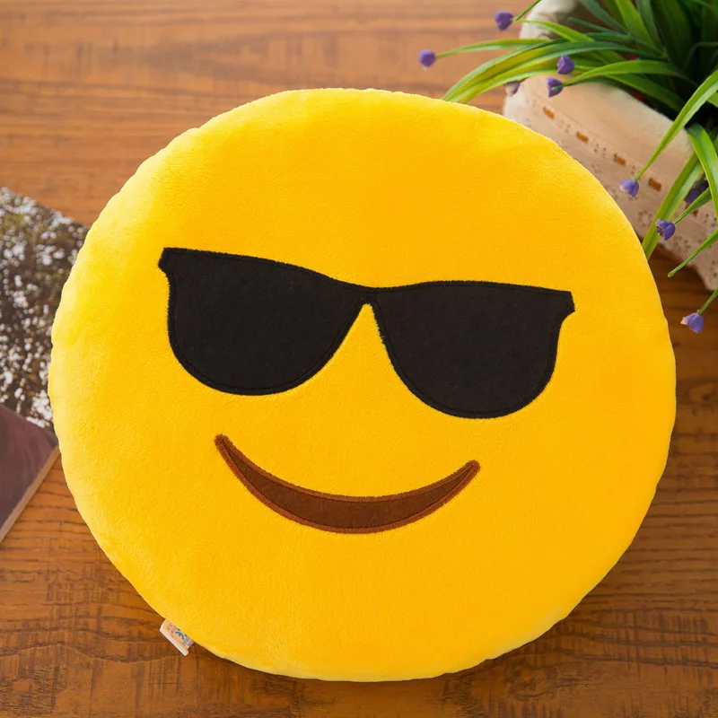 Теплая рука улыбающееся лицо подушку индивидуальные оригинальность Emoji подушка