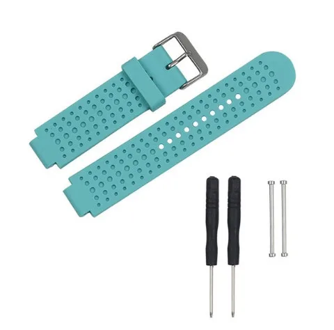 8 color Wrist Strap for Garmin Forerunner 220 230 235 630 620 735XT Watch With Tools Pins Sports Silicone Band | Электроника