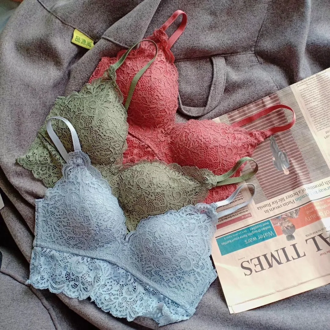 2019 сексуальный бюстгальтер Новый Бесшовный треугольник чашка сексуальное