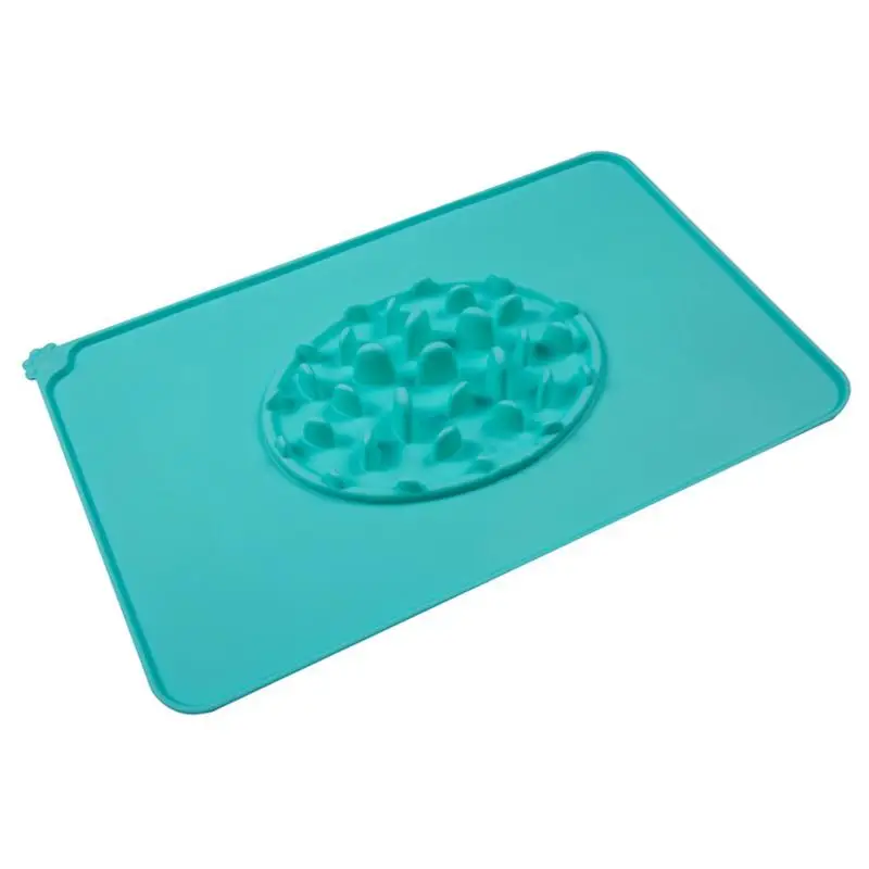 Useful Pet Supplies Puppy Dog Cat Feeding Cute Mat Food Pad - Silicone For Dish Bowl Feed Placemat | Дом и сад