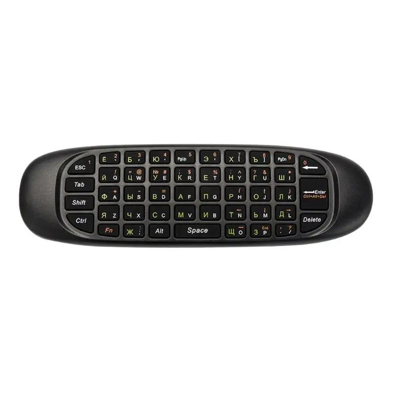 2 4 GHz G64 Fly Air Mouse русская Беспроводная клавиатура Пульт дистанционного управления