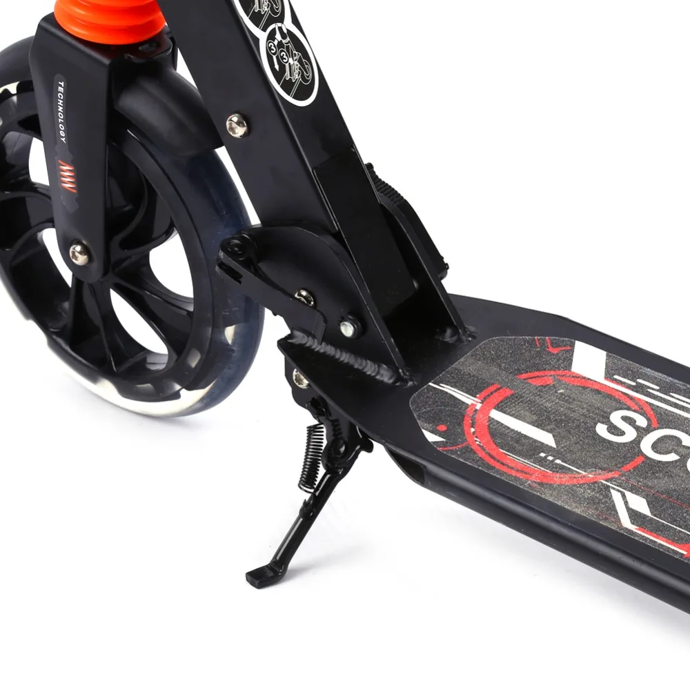 Высококачественный складной скутер с регулируемой высотой для взрослых самокат