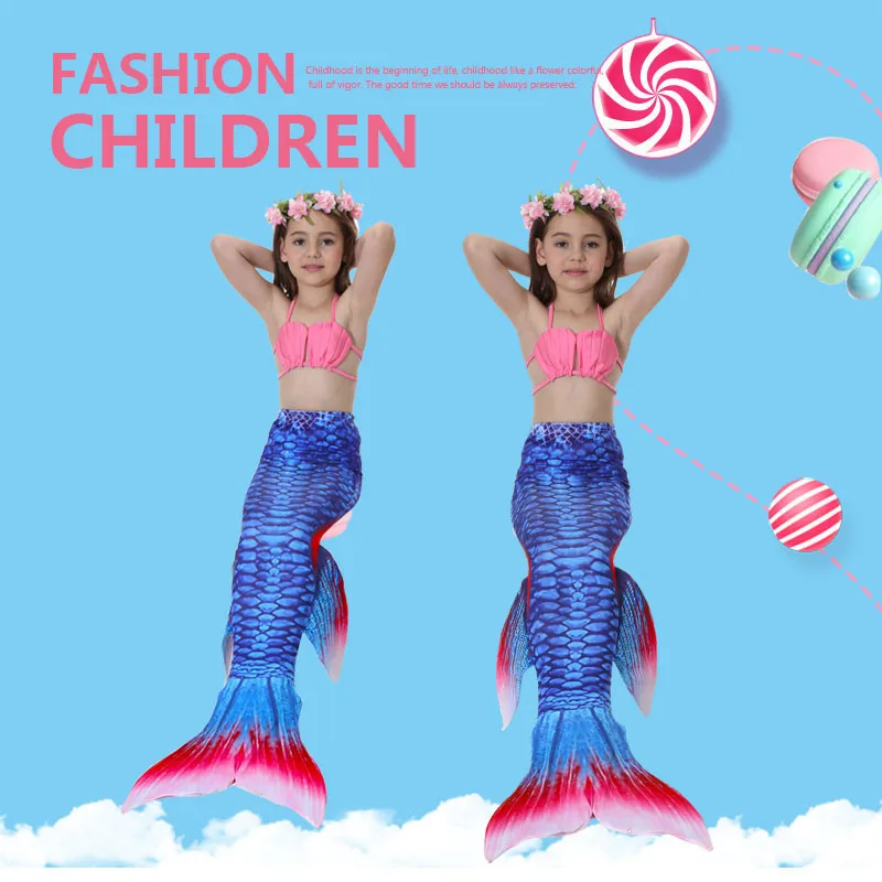 

Mermaid Tails For Swimming Adult Mermaid Tail Clothing Swimsuit Kids Cosplay Costume Girl Mermaid Clothes Women Leisure Vacation