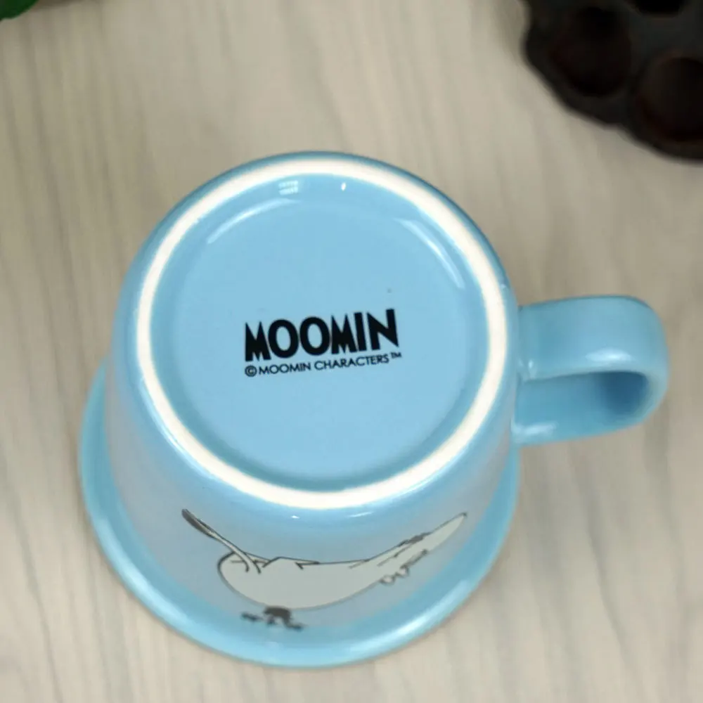 Начать стопу простой прекрасный 250 мл Небесно Голубой Moomin Творческий мультфильм