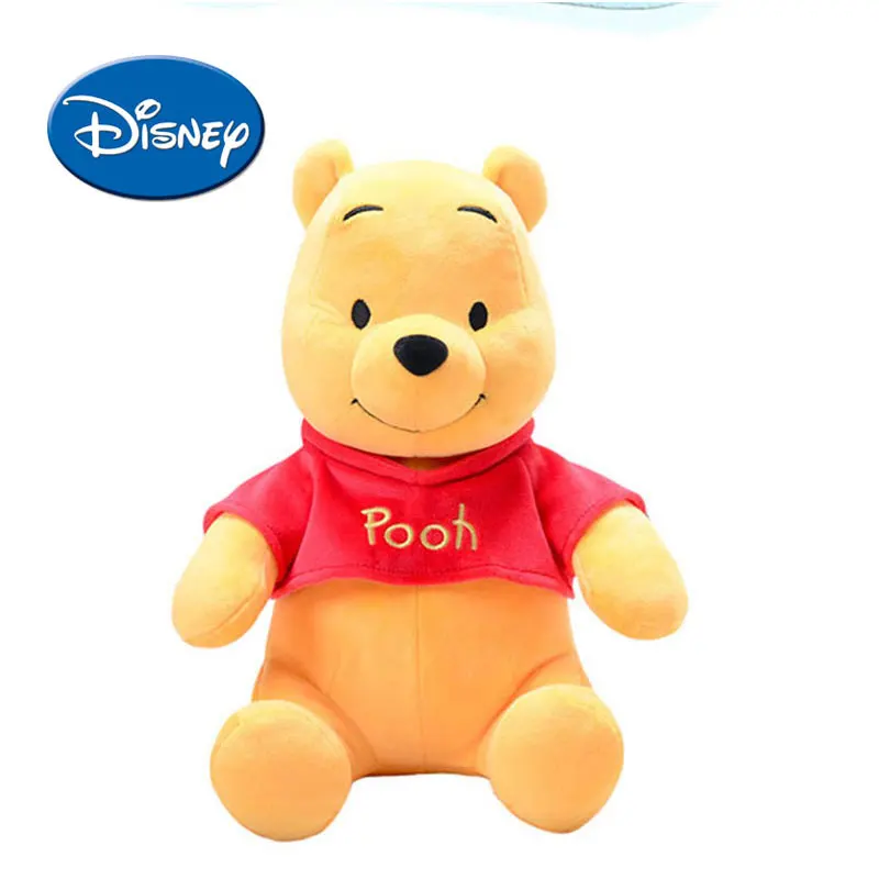 Disney плюшевые игрушки мультфильм дети Винни Пух Лило Пятачок мягкая безопасная