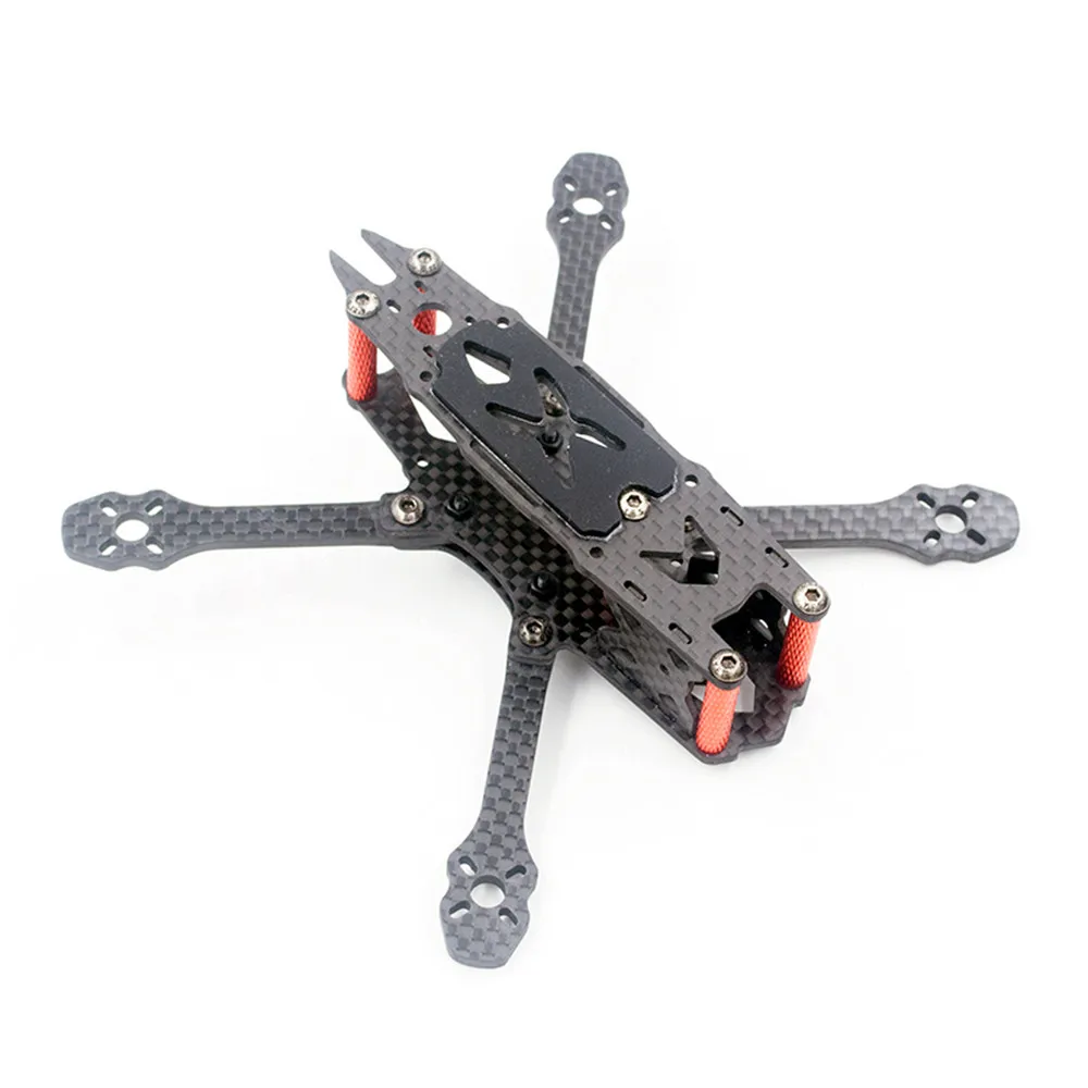 AlfaRC FS135 135mm Wheelbase 3mm Arm Thickness 3K Carbon Fiber Frame Kit for RC Drone FPV Racing Spare Part DIY Accessories | Игрушки и