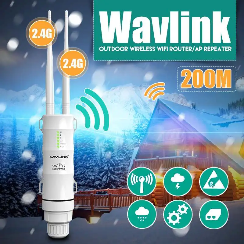 Wavlink 3 в 1 WN570HN2 N300 Новый Беспроводной ретранслятор POA Sub-европейские правила