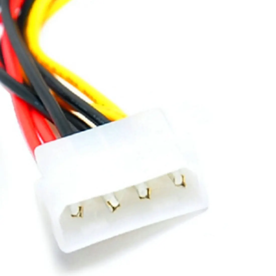 Новинка Высокое качество 4 Pin IDE силовой сплиттер 1 папа 2 Женский ATA/SATA кабель Y