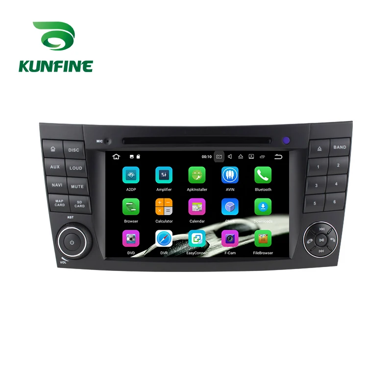Android 9 0 Core PX6 A72 Ram 4G Rom 64G Автомобильный DVD GPS мультимедийный плеер стерео для Benz E