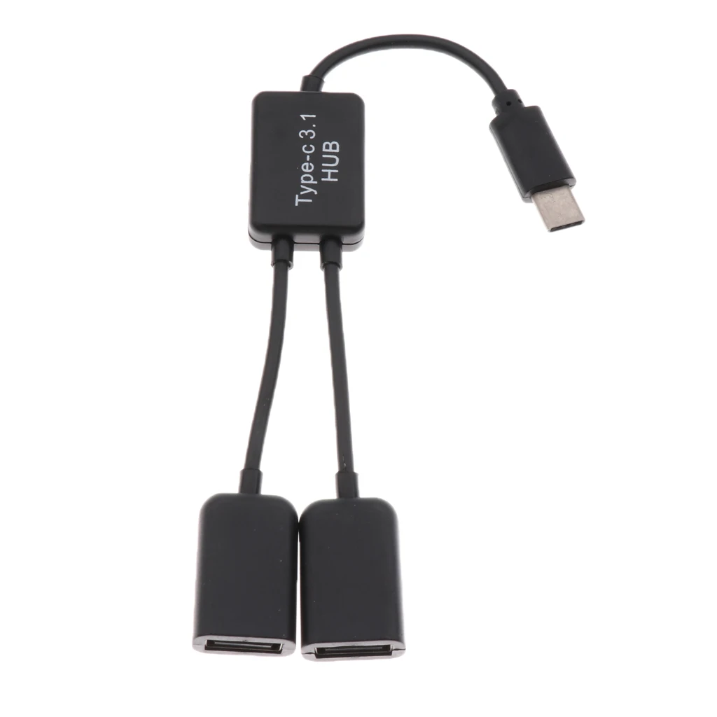 Кабель адаптер Dovewill USB 3 1 Type C Male Female Dual 2 0 в OTG|Сетевые адаптеры c передачей данных