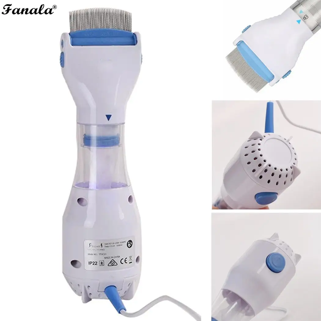 Электрическая Расческа Pet вшей блох Cleaner 100 Вт зоотоваров лечение ЕС Plug США