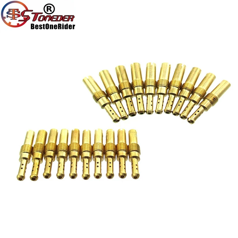 STONEDER Carb Pilot Slow Jet #32 35 38 40 42 45 48 50 52 55 62 65 68 70 72 75 78 80 82 85 для Keihin N424-21 PJ PWK PWM PE PD |