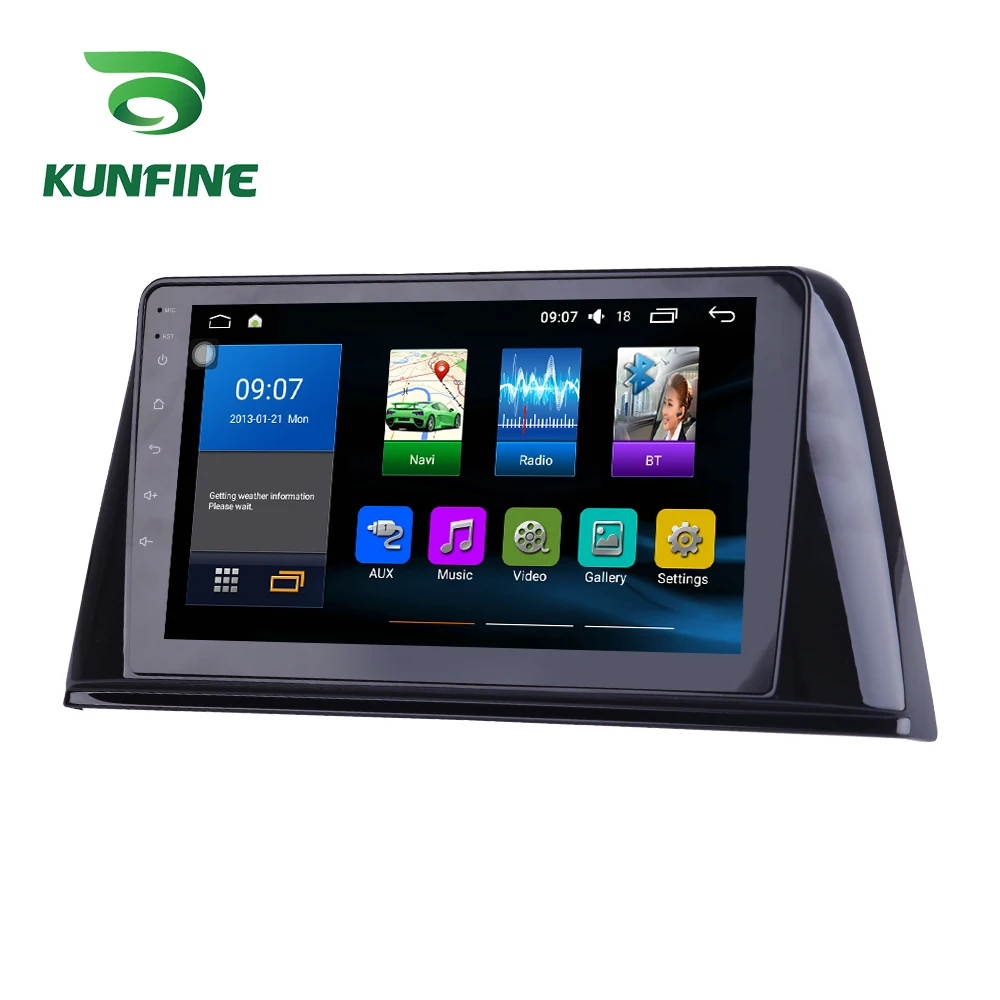 Восьмиядерный 1024*600 Android 8 1 автомобильный DVD GPS навигационный плеер Deckless стерео для