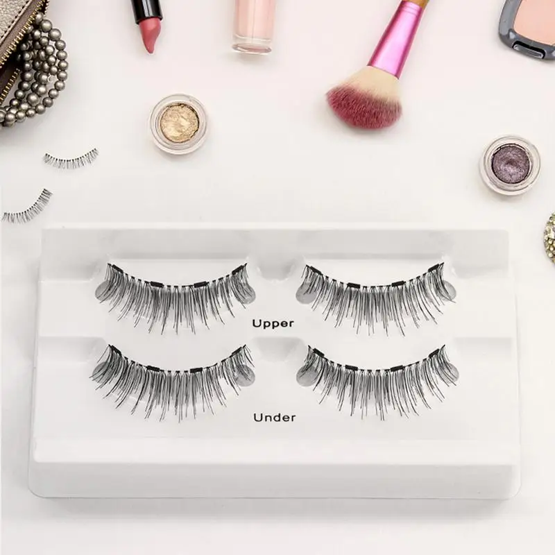 4 шт. тройные магнитные накладные ресницы инструменты для наращивания полное