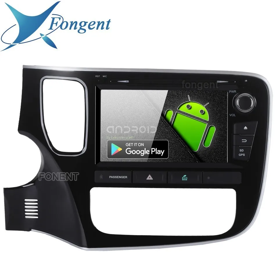 Автомагнитола 2 Din Android 9 0 Gps навигация мультимедиа для Mitsubishi Outlander 2013 2014 2015 2018 Dsp Ips 64