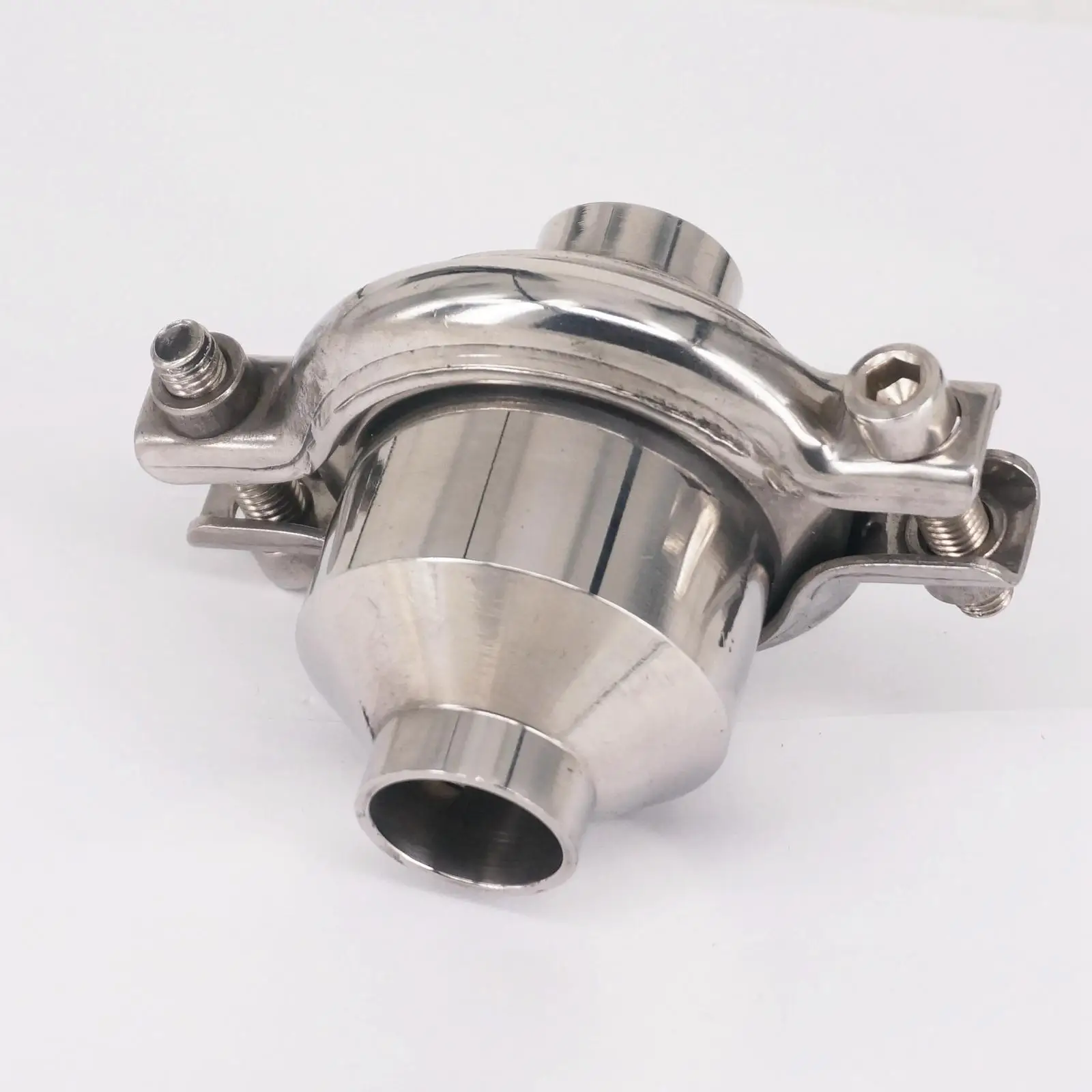 

Fit 38mm 1-1/2" Pipe OD Butt Welding SUS 304 Stainless Sanitary Check Valve Non-Return For Home Brew beer