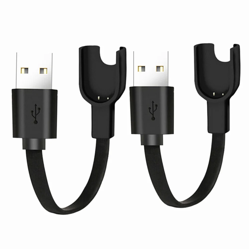 Шт. 2 шт. зарядный кабель для Xiaomi mi Band 3 band умный Браслет Xiao USB переходник зарядного