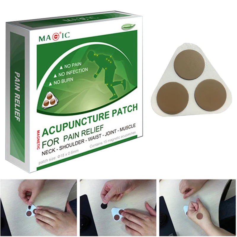 Magnetic pain relief patch shoulder neck back heat plaster | Красота и здоровье