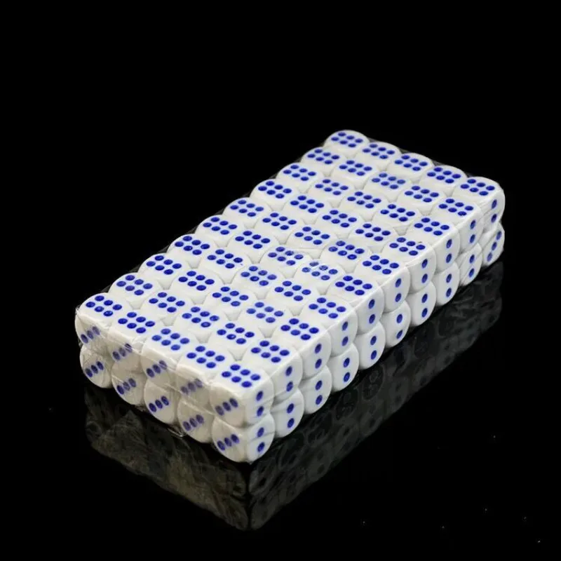 

100Pcs/set new products dice mahjong spear chess night club KTV game new material color 18mm