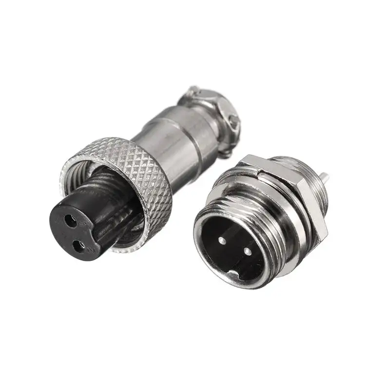 Excellway GX12 2Pin авиа разъем мужской/женский 12 мм провода Панель адаптера|Соединители|