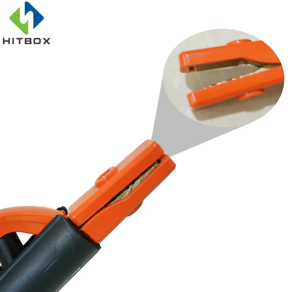Держатель электрода HITBOX 200A 300A 500A дуговая сварка мощные аксессуары|welding holder|accessories