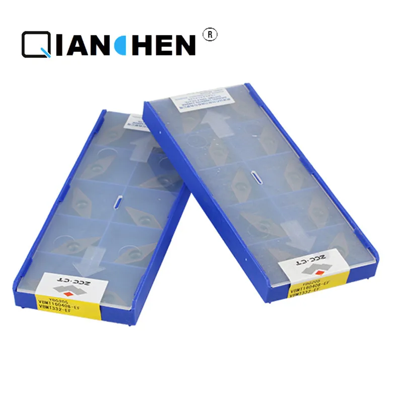 

Original ZCCCT 10pcs high quality high performance high strength CNC industry VBMT160408-EF YBG205 carbide inserts