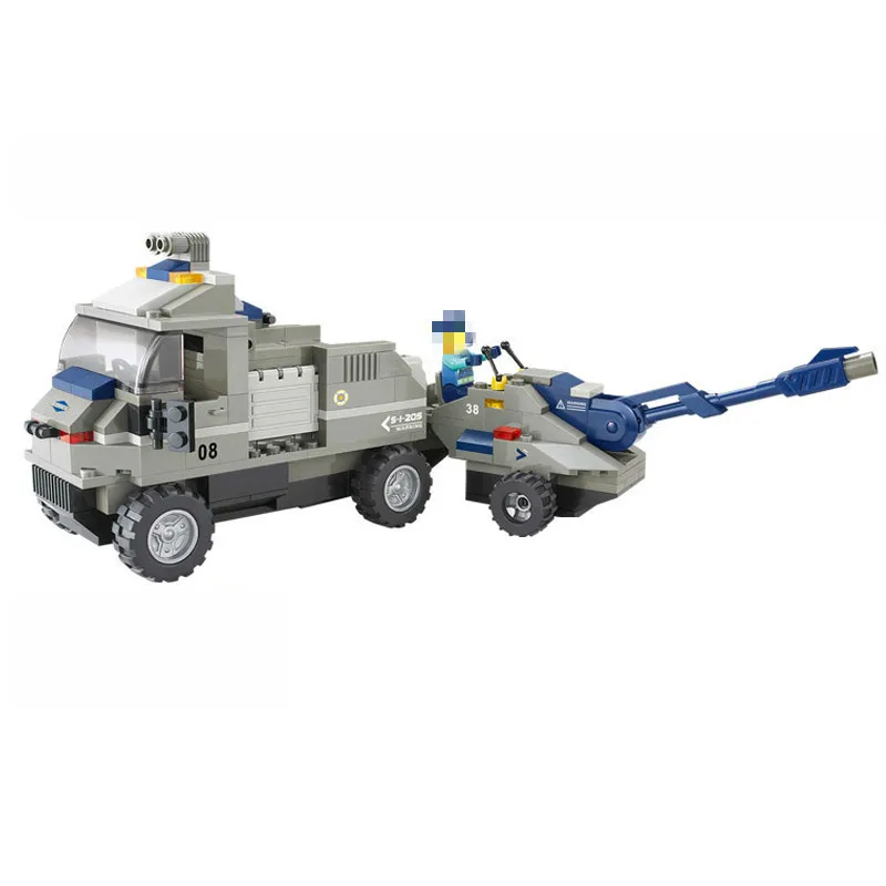 467pcs Plastic Building Blocks Specia Force Military Assembling Armor Artillery Group 0208 Initiation Alpinia Oxyphylla Toys | Игрушки и